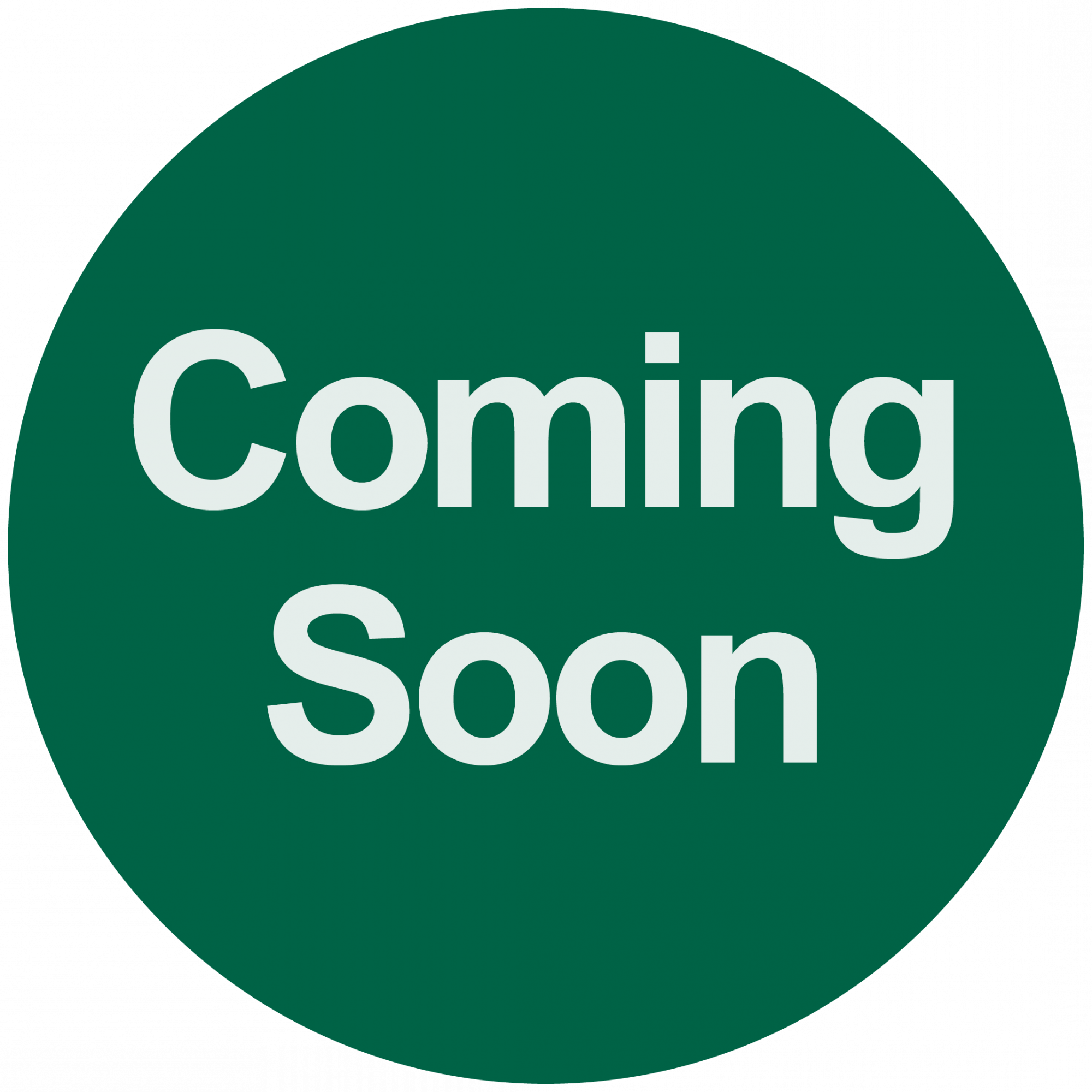 Coming Soon sticker